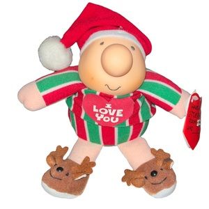 NWT 1991 Ziggy I Love You 7” Christmas plush doll
